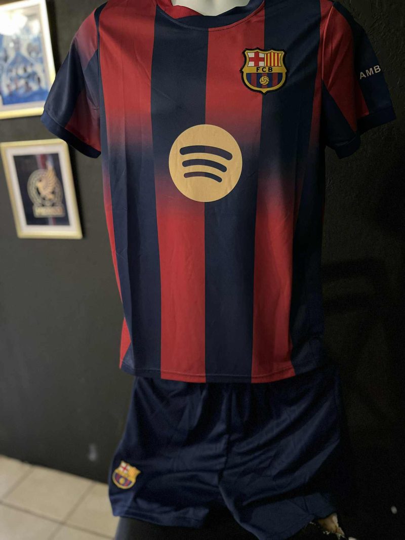 Barcelona Home Replica Shirt + Shorts 2025-26
