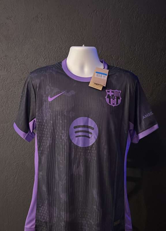 Barcelona special edition black and purple jersey 25-26