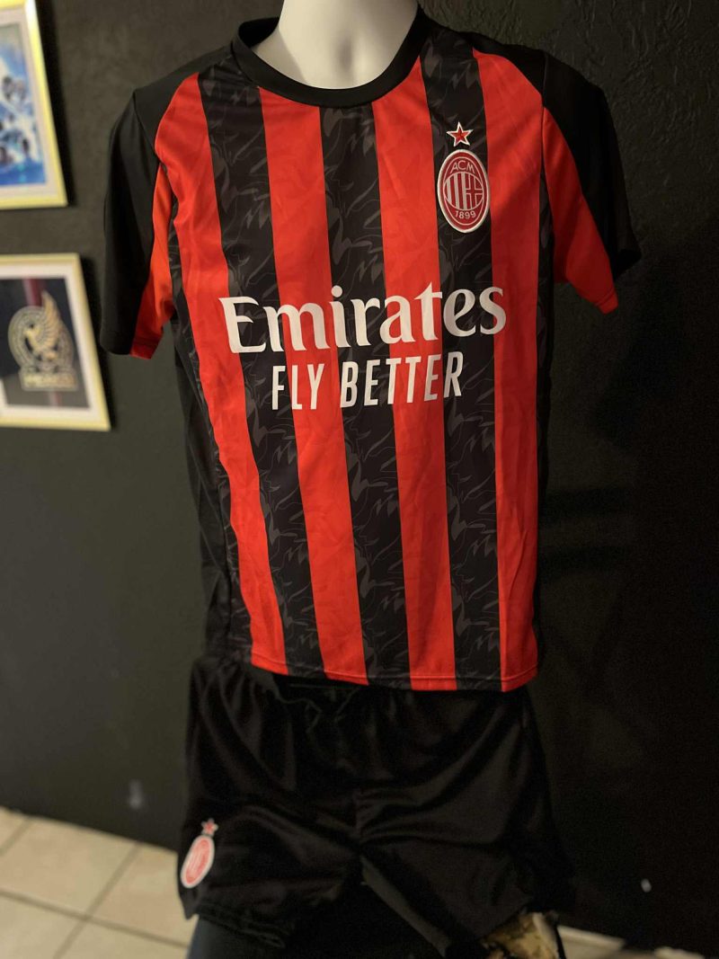 Camiseta con Short - Réplica de fútbol AC Milan 25-26
