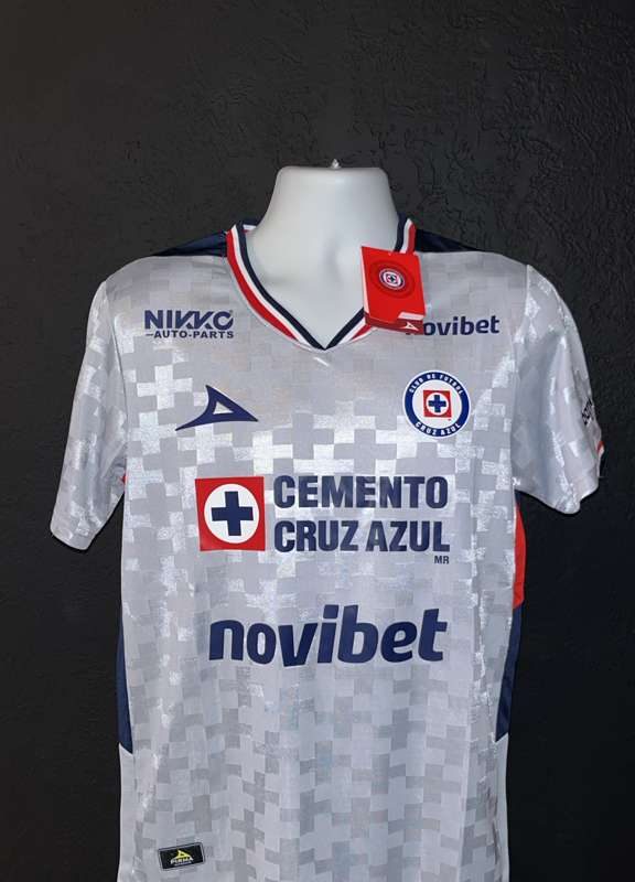 Cruz Azul Men's Gray Away Jersey 2025-26