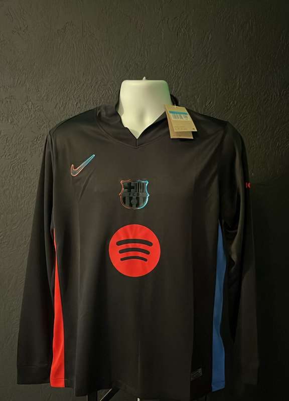 FC BARCELONA LONG SLEEVE AWAY 2024-2025